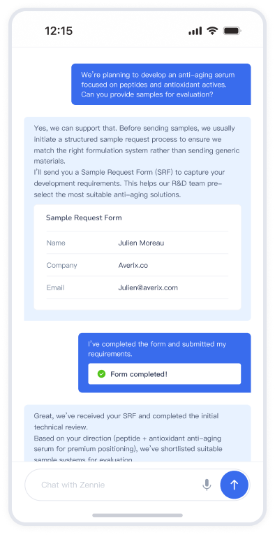 Zenative workflow phone preview
